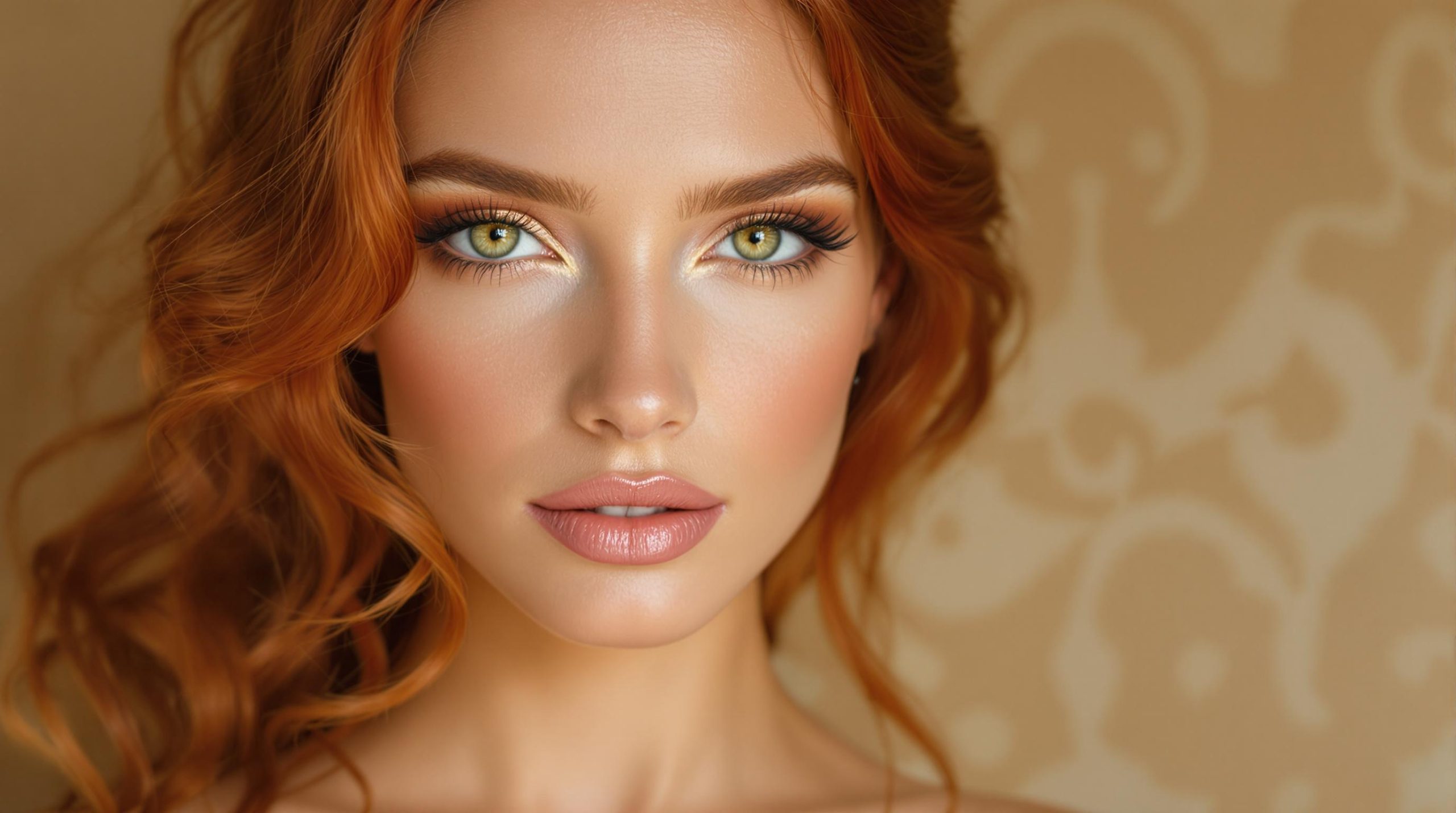 Maquillage pour rousses aux yeux verts : Conseils et astuces - Beaute Lumiere